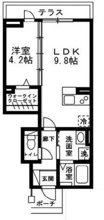 仮）相模原市南区新磯野3丁目賃貸住宅の物件間取画像